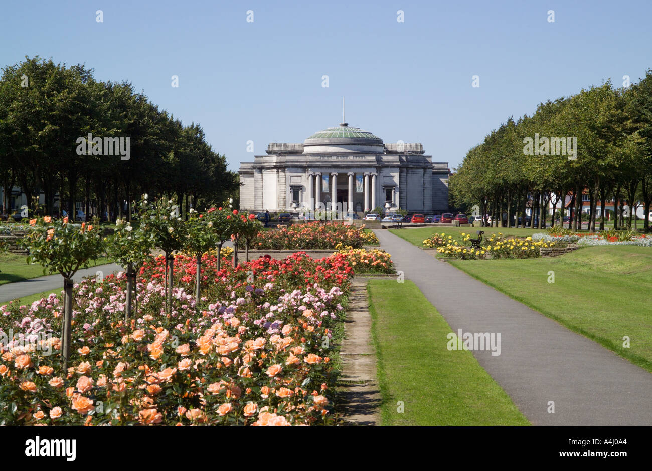 Levier de dame Art Gallery Port Sunlight Village Wirral Merseyside England Banque D'Images