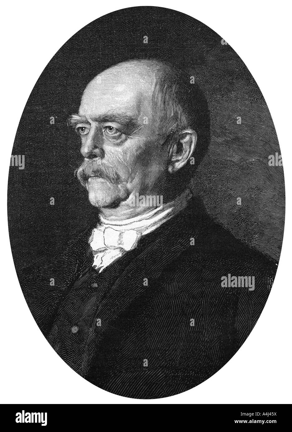 Otto von Bismarck, duc de Lauenburg, homme d'État allemand, (1900). Artiste : Inconnu Banque D'Images