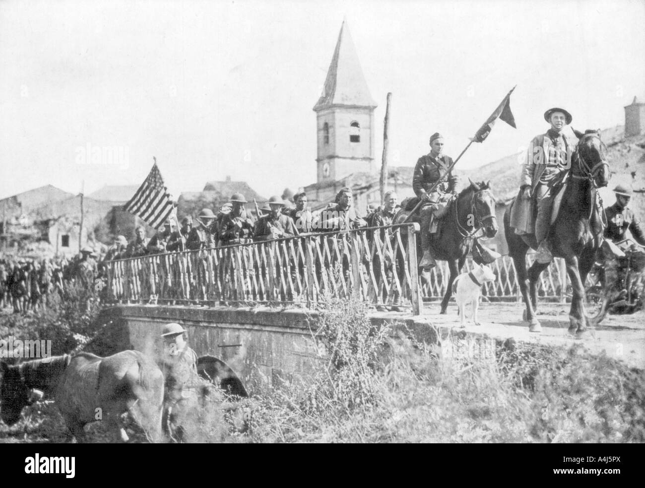 Bataille de saint mihiel Banque d'images noir et blanc - Alamy