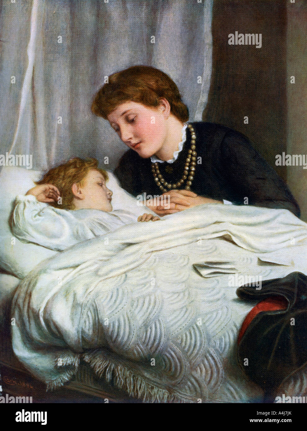 Les autres "darling", 1884, (1912).Artiste : Joseph Clark Banque D'Images