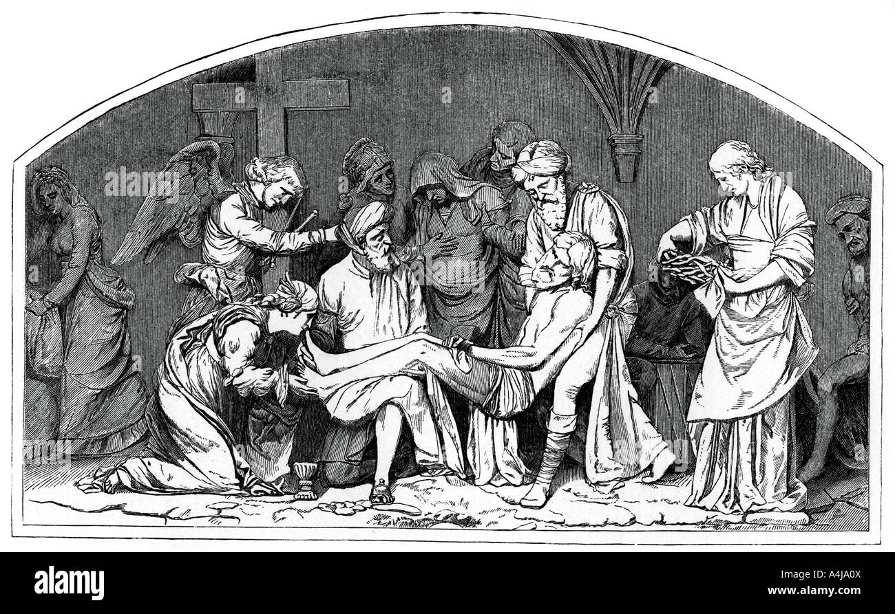 Le sépulcre de Pâques, 1554-1564, (1870). Artiste : Inconnu Banque D'Images