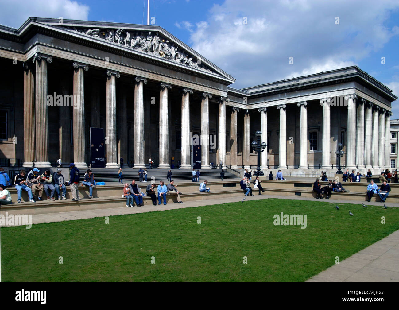 Le British Museum London Banque D'Images