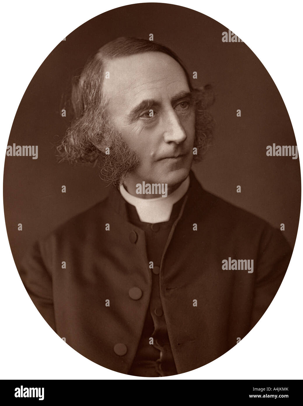 Le révérend Richard William Church, doyen de Saint-Paul, 1882.Artist : Lock & Whitfield Banque D'Images