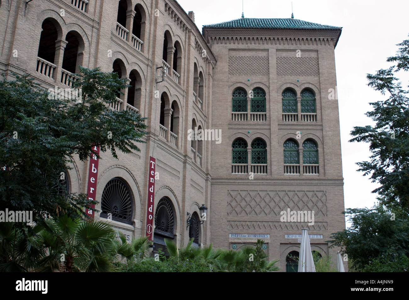 Plaza de Torros à Grenade (Corrida place). Banque D'Images