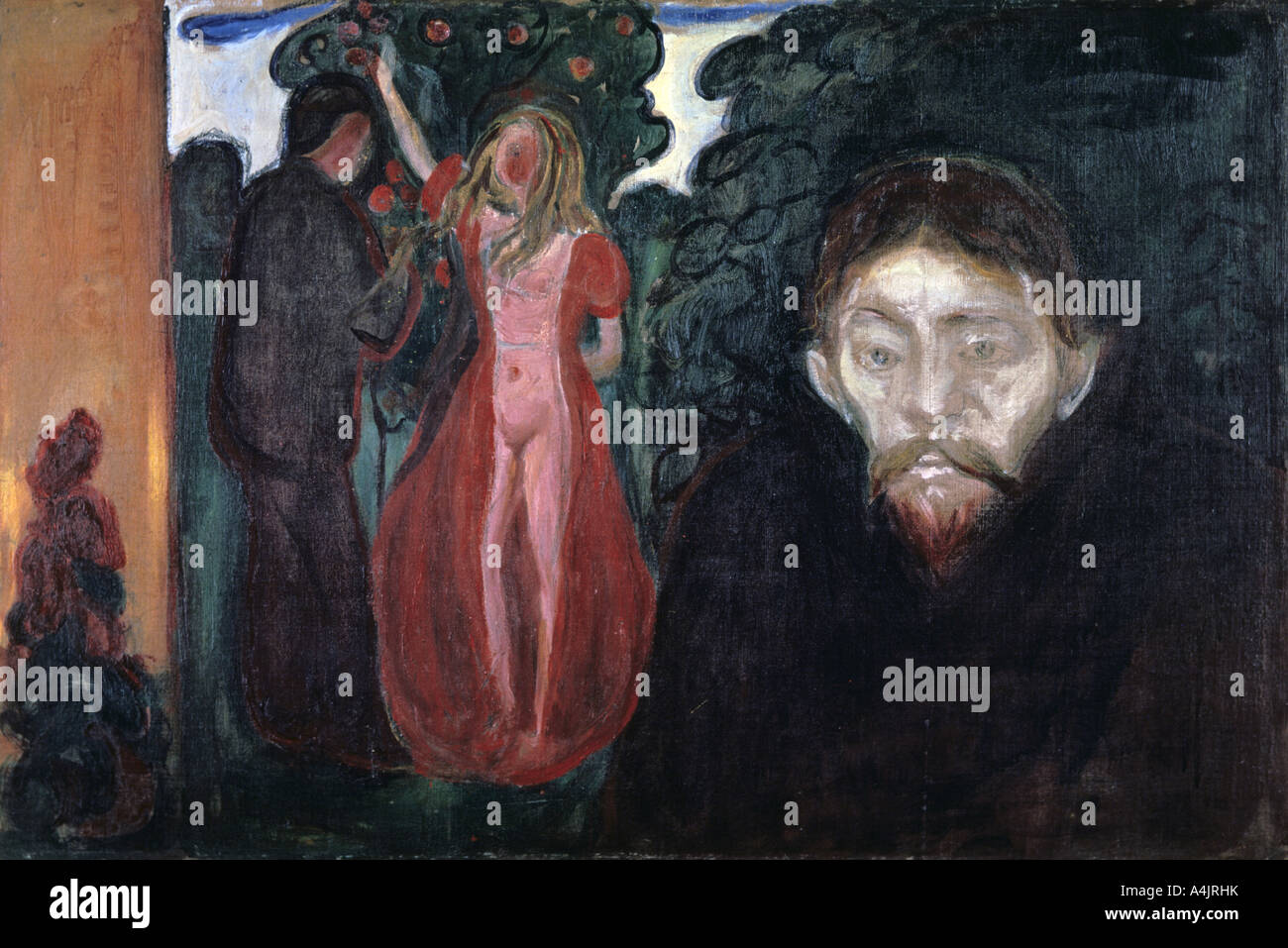 'Jalousie',1895. Artiste : Edvard Munch Banque D'Images