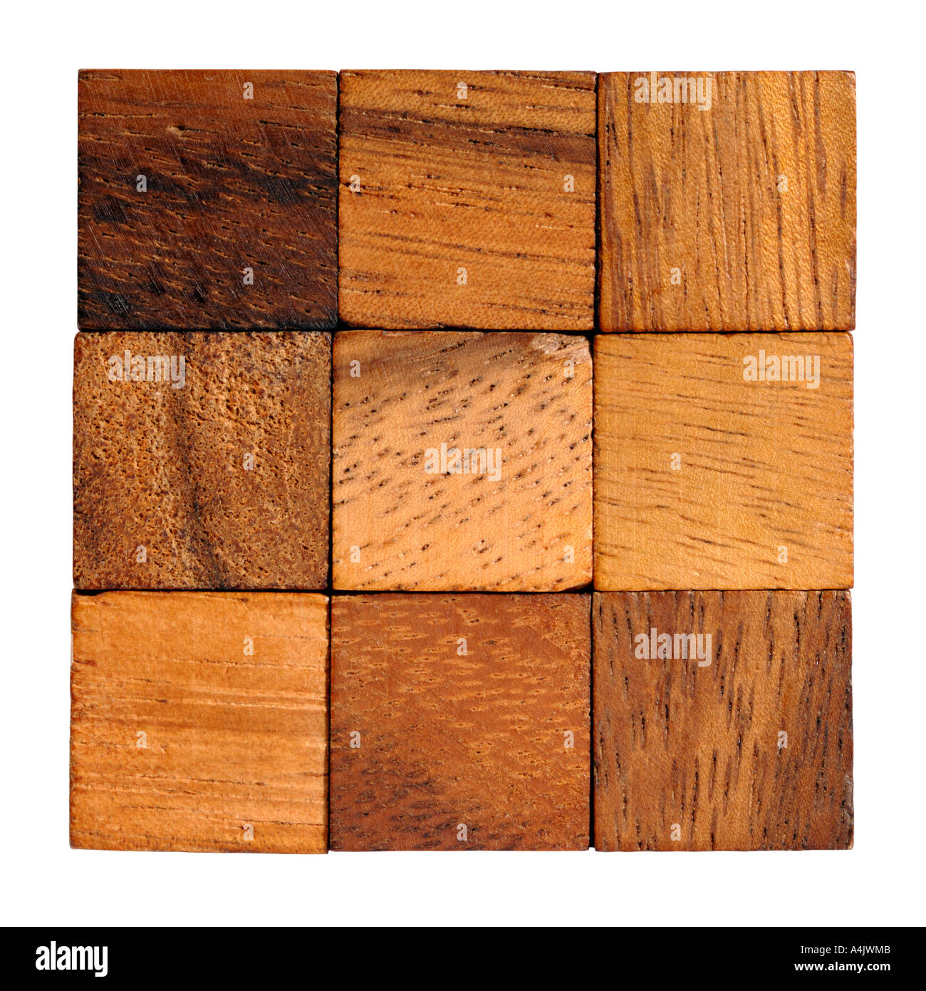 Grain fin bois Banque D'Images