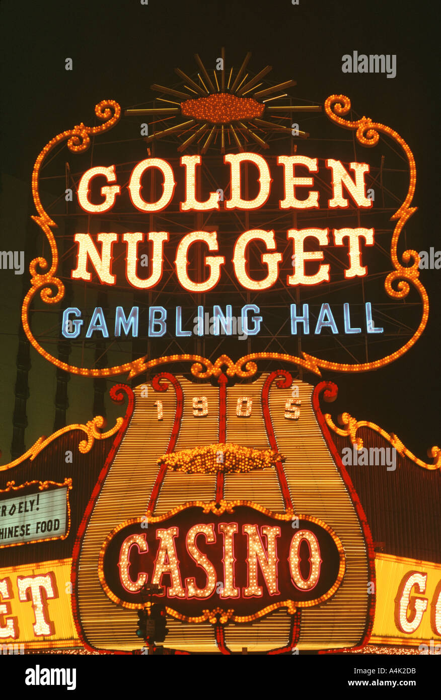 Le Golden Nugget Casino Las Vegas United States of America Banque D'Images