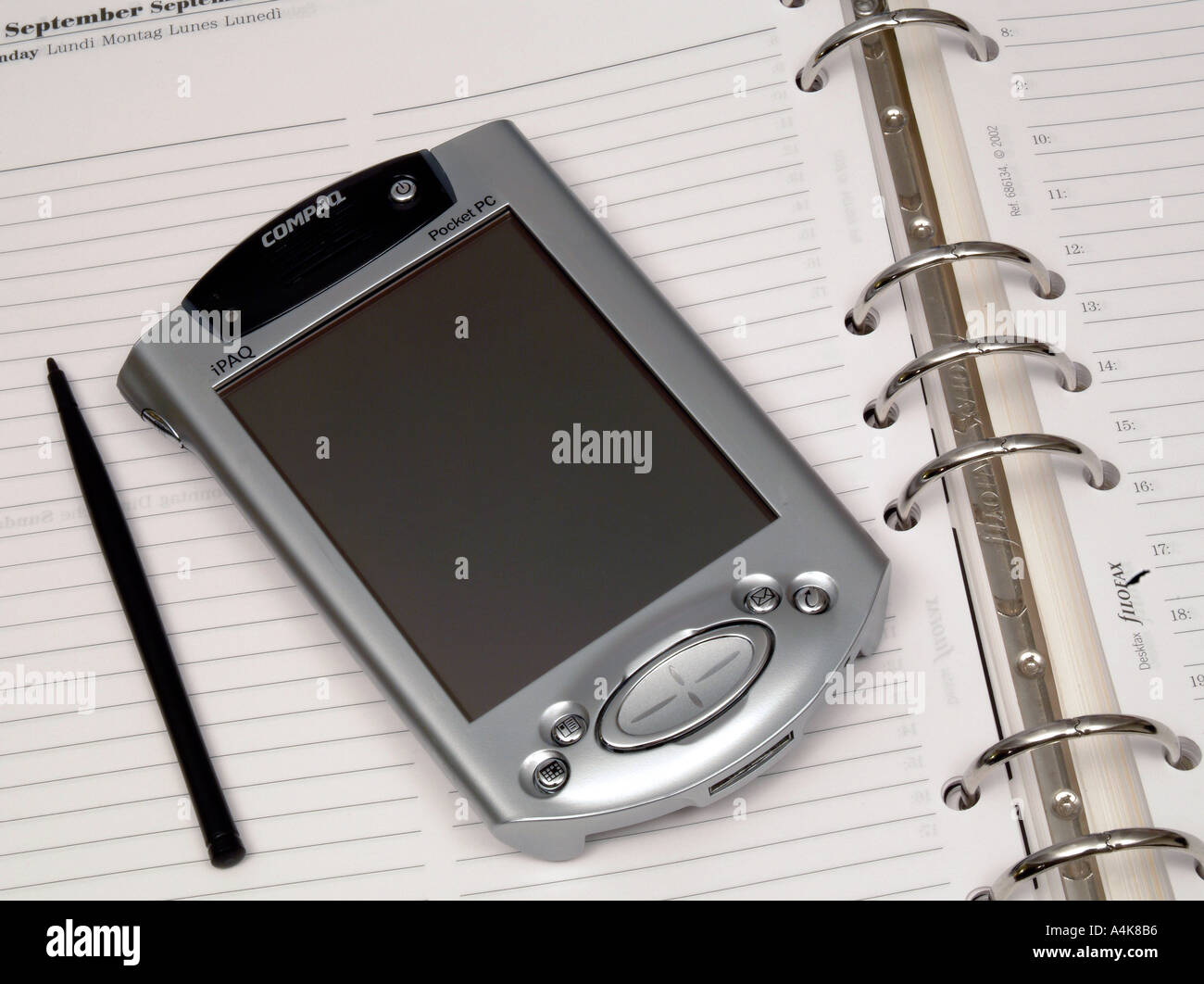Personal digital assistant pda palm Banque de photographies et d’images