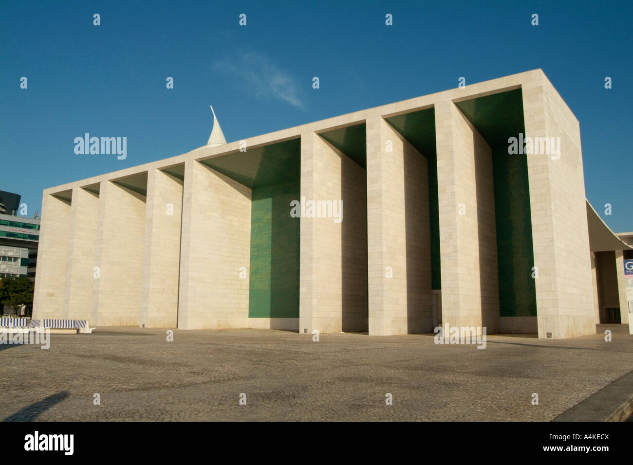 Pavillon portugais de l'EXPO 98 conçu par Alvaro Siza Vieira Banque D'Images