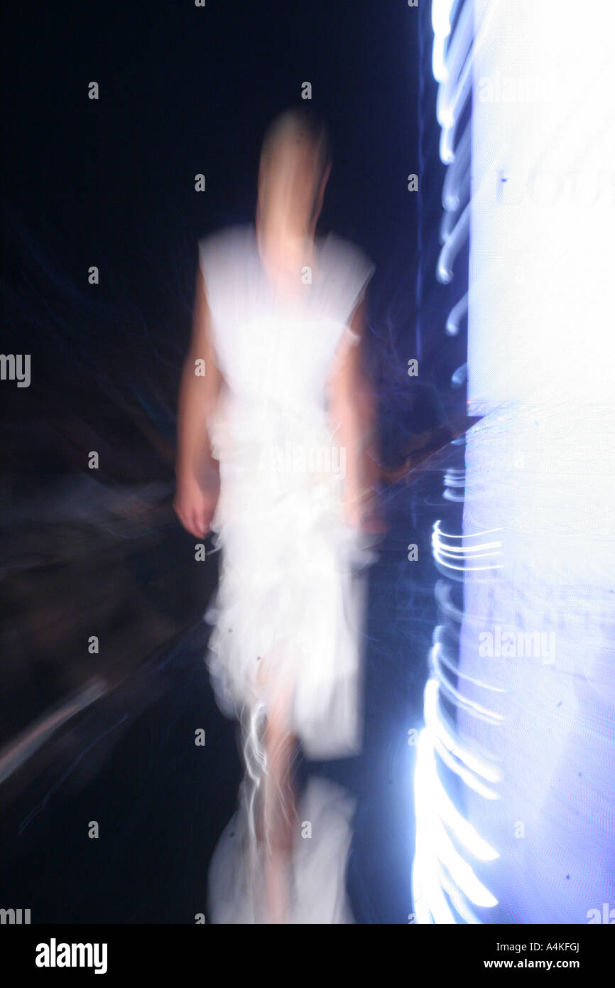 Fashion show fashion week à Athènes, Grèce Banque D'Images