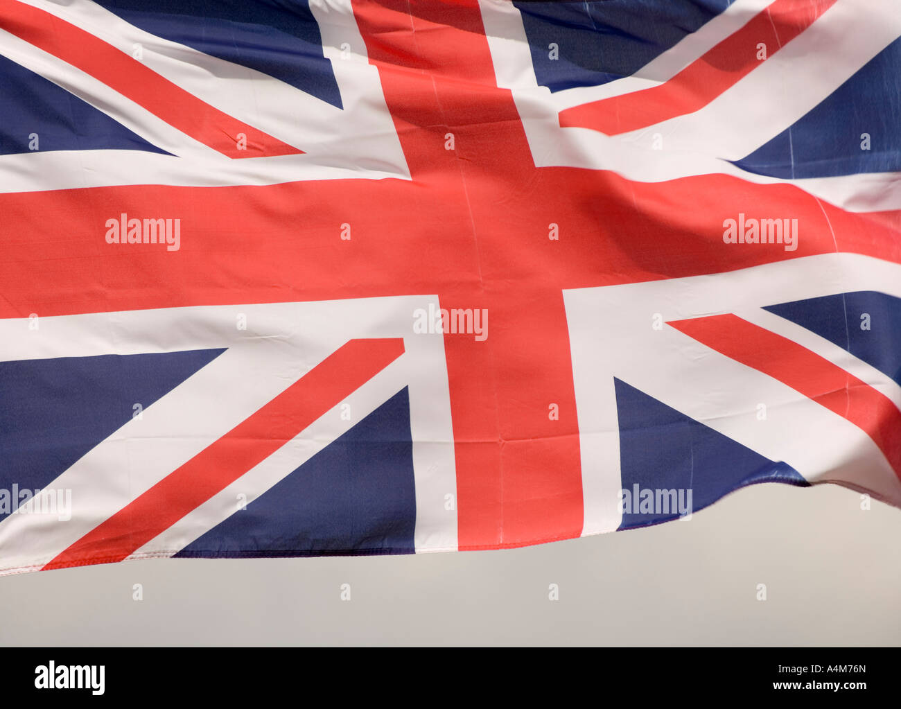 Union Jack flag du Royaume-Uni de Grande-Bretagne et d'Irlande du Nord Banque D'Images