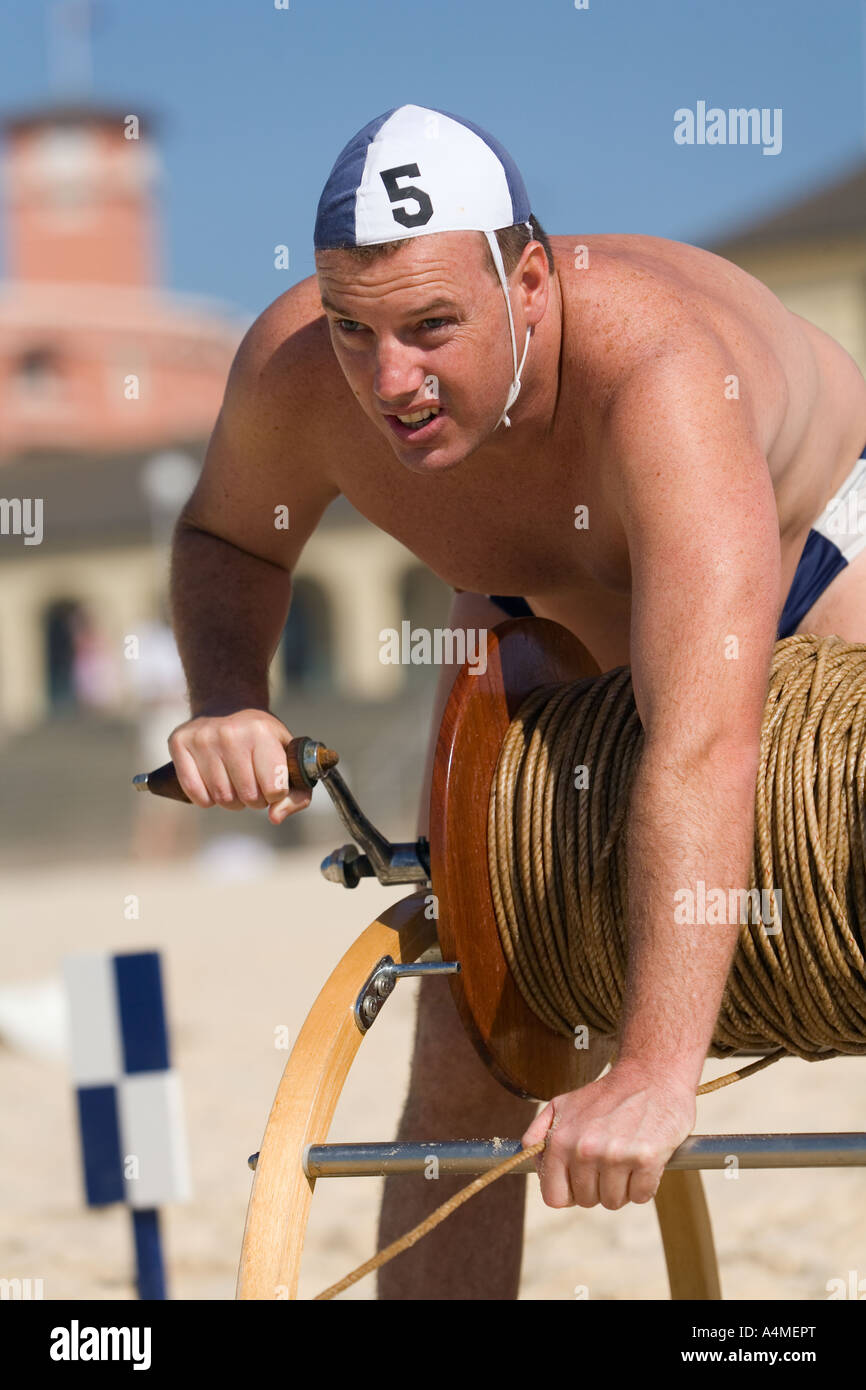 Surf Bondi lifesaver - Sydney, Nouvelle Galles du Sud EN AUSTRALIE Banque D'Images