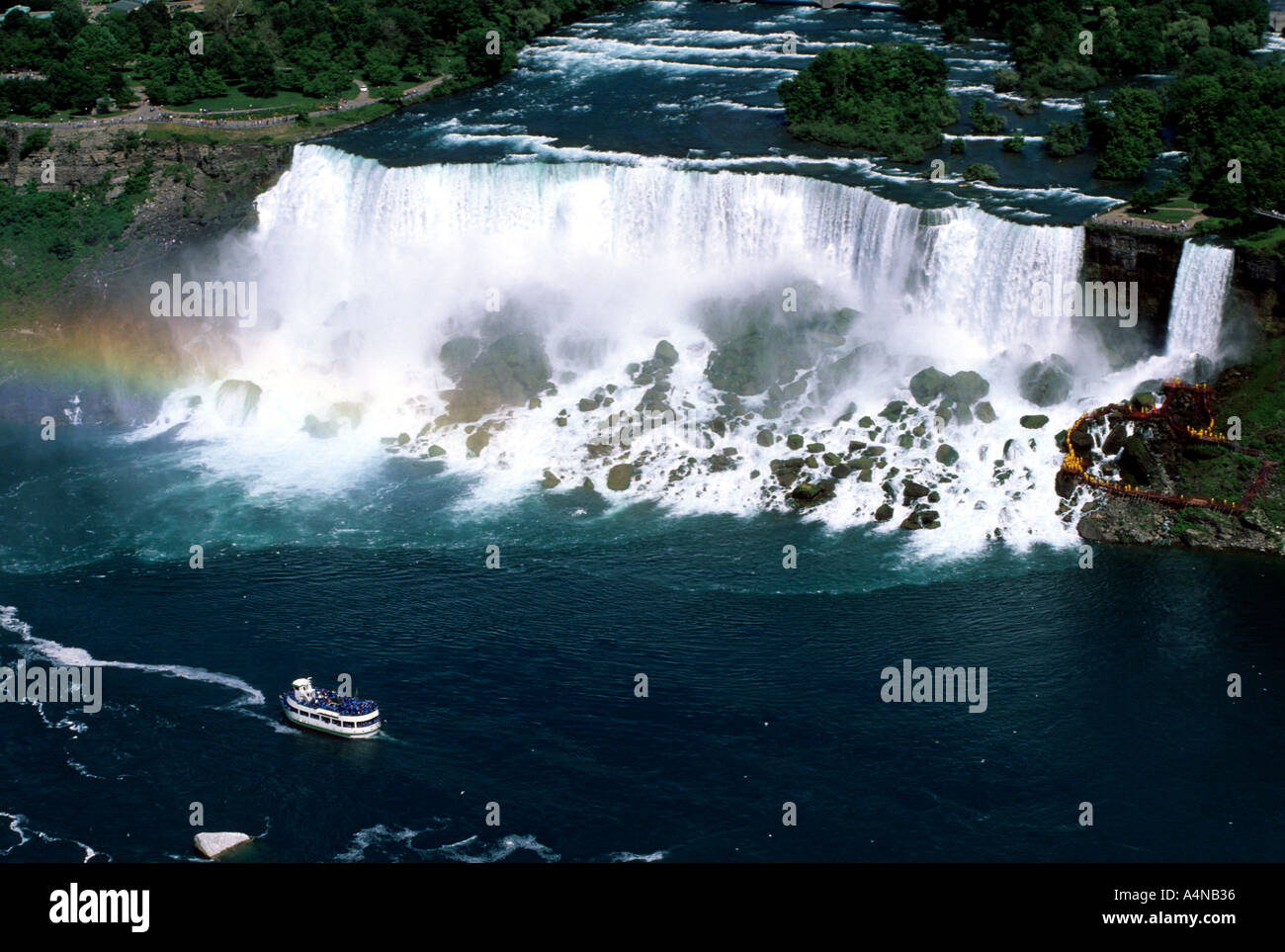 American Falls à Niagara Falls Ontario Canada Banque D'Images