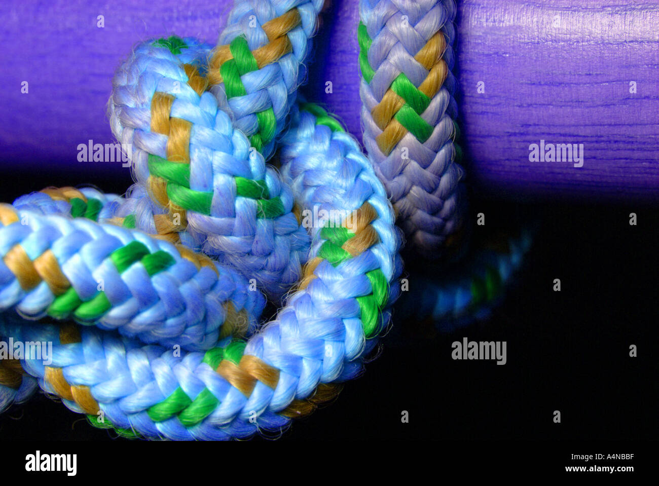 Virage en rond et deux demi attelages Banque de photographies et d