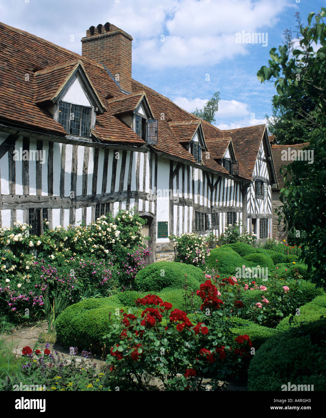 Mary Arden's House, Stratford upon Avon, Angleterre. Banque D'Images