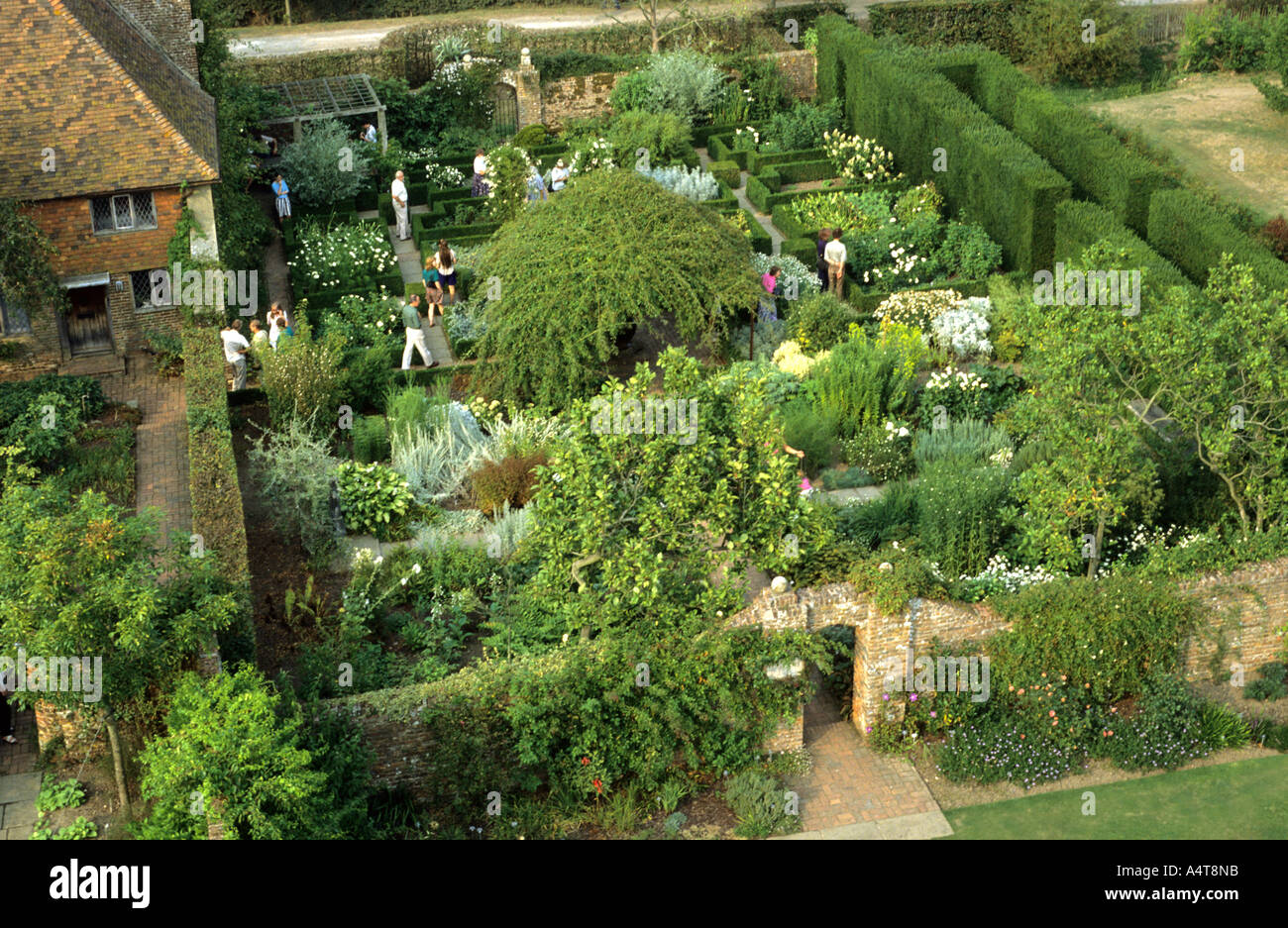 Jardin de Sissinghurst, Kent, England UK visiteurs célèbres jardins