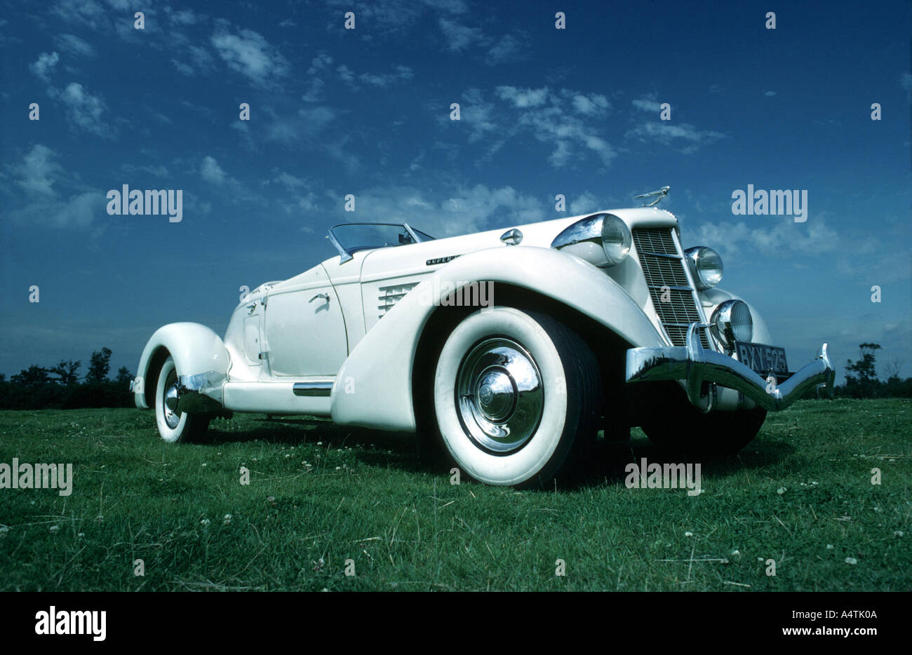 Auburn vintage car Banque D'Images