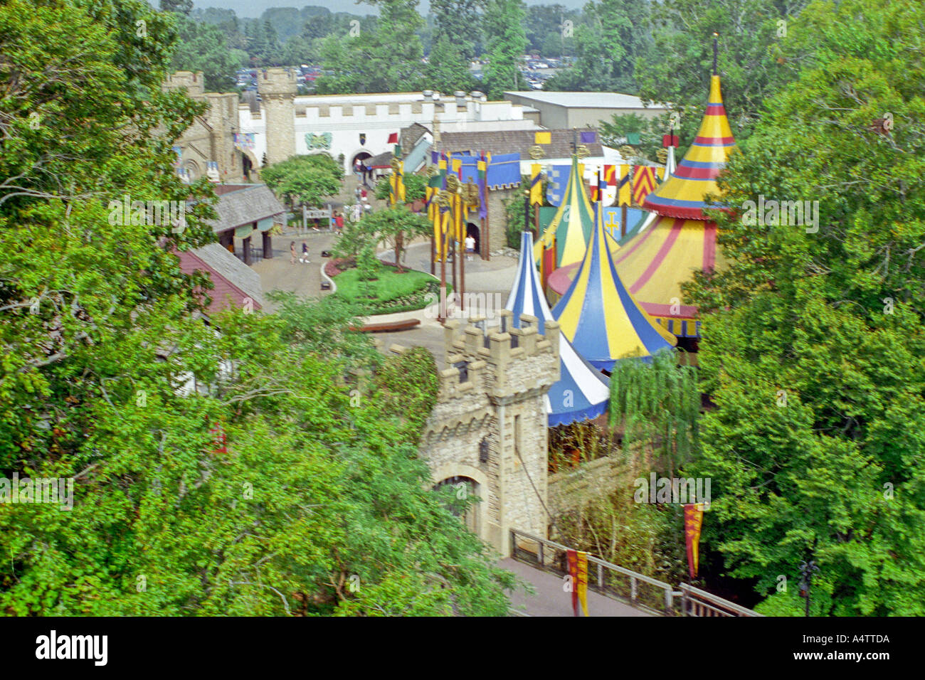 Busch Gardens Williamsburg VA USA Banque D'Images