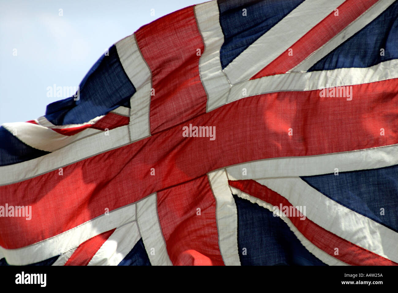 Drapeau de l'Union Union Jack Banque D'Images