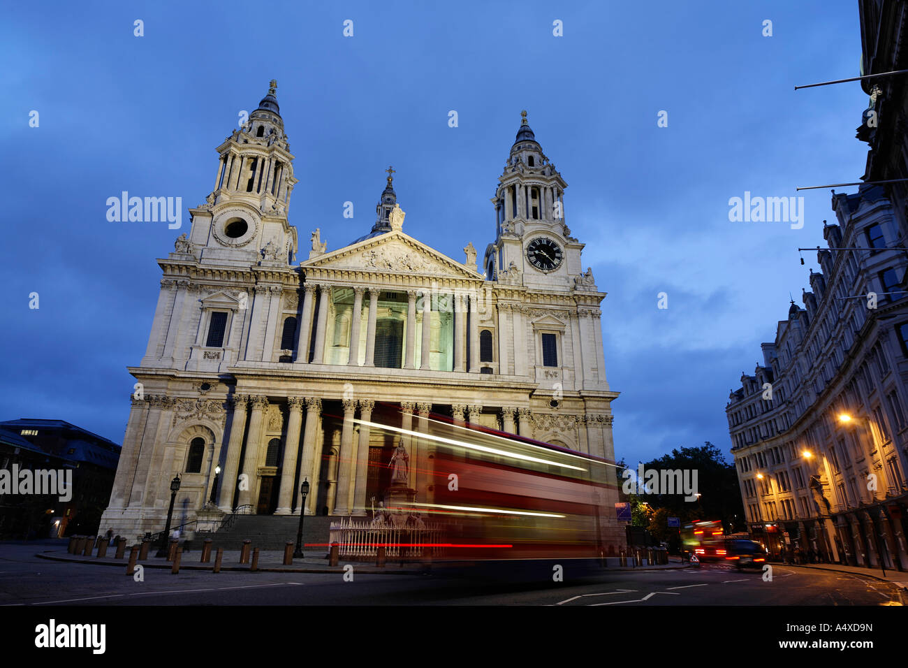 La Cathédrale St Paul à Londres, Grande-Bretagne Banque D'Images