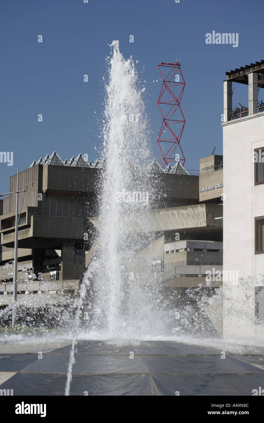 La Hayward Gallery, Londres, Angleterre, Royaume-Uni. Banque D'Images