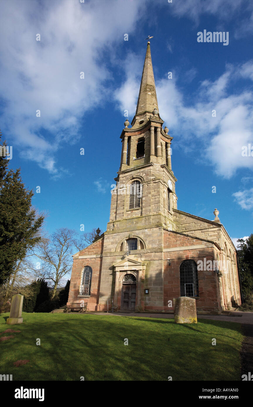 Les Midlands Worcestershire église Tardebigge Angleterre Banque D'Images