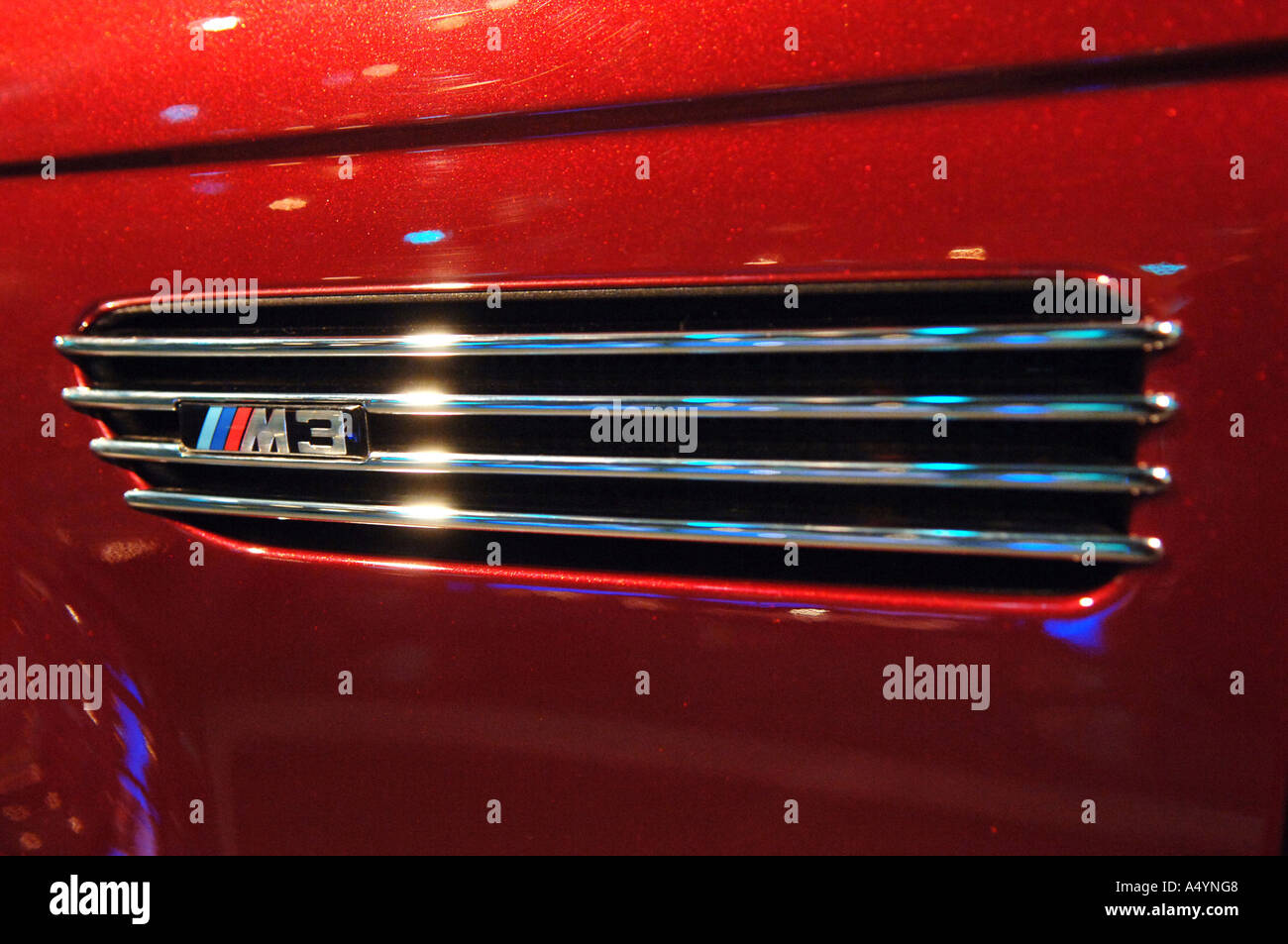BMW M 3 logo emblème Banque D'Images