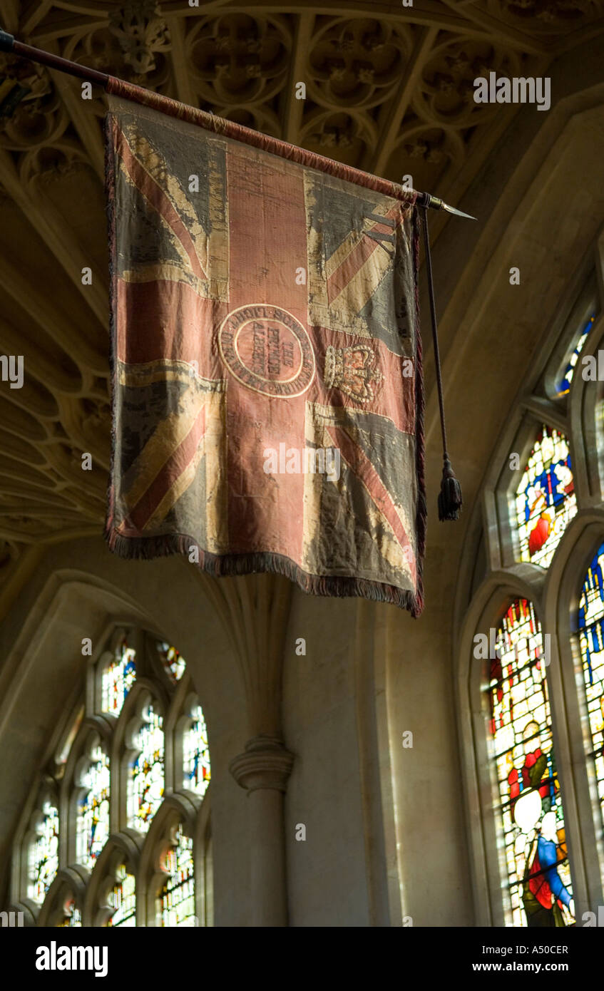 Drapeau militaire, Faded Glory Banque D'Images