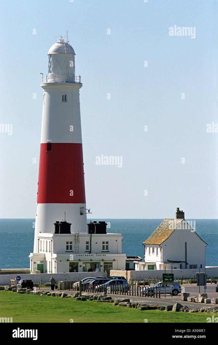 Phare de Portland à Portland, Dorset, Angleterre Royaume-uni Banque D'Images