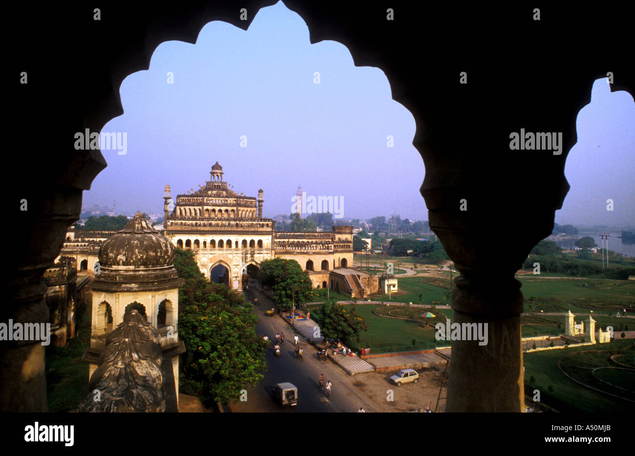 Rumi Darwaza de Bada Imambara Uttar Pradesh Inde Lucknow Banque D'Images