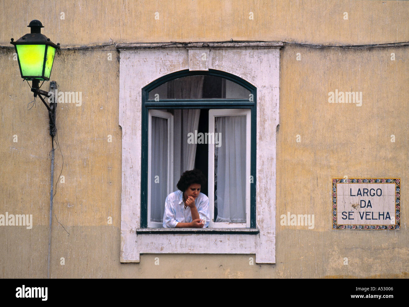 Largo de se Velha, Coimbra, Portugal Banque D'Images