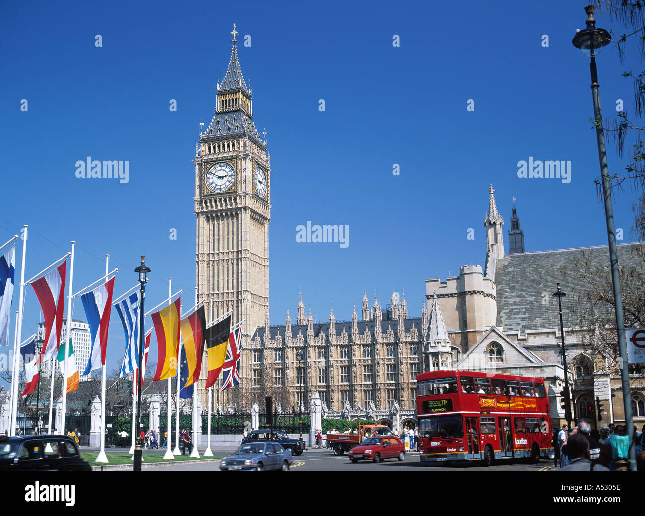Chambres du Parlement, Londres, Angleterre Banque D'Images