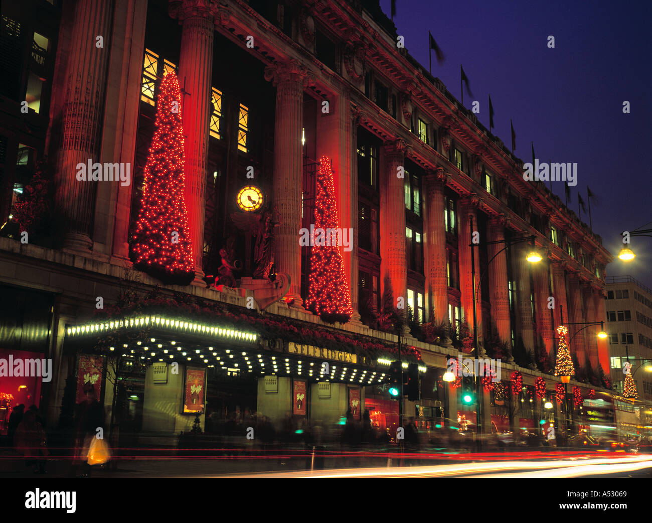 Selfridges, Oxford Street. Londres, Angleterre Banque D'Images