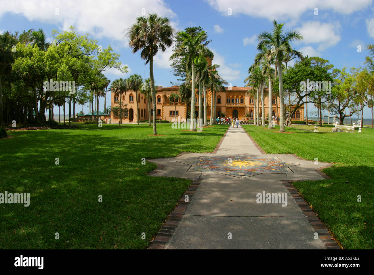 Ringling Museum Cadzan circus Sarasota florida Banque D'Images