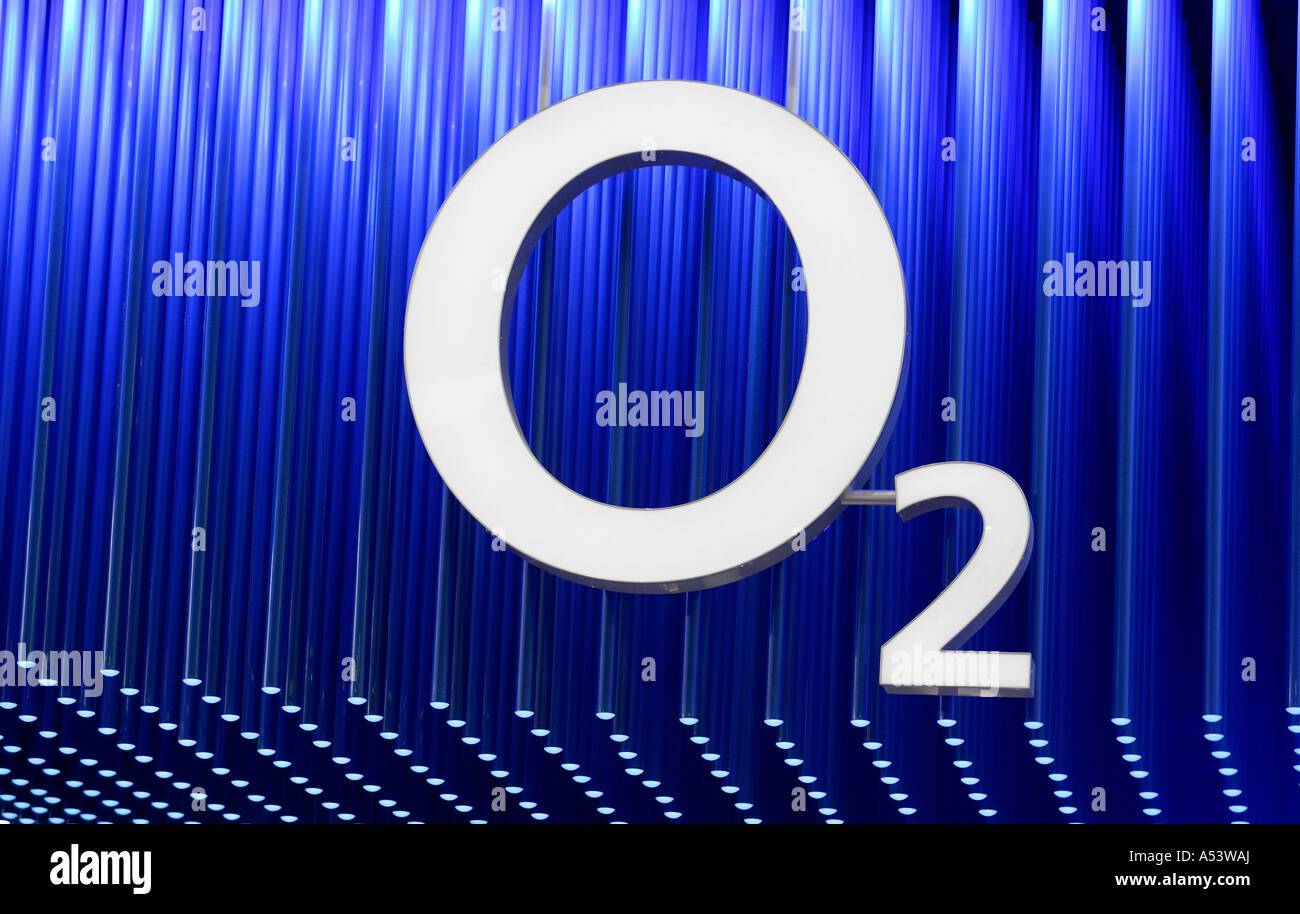 Logo de O2 Banque D'Images
