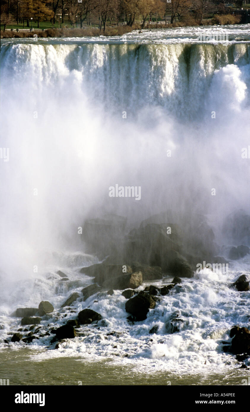 Les chutes du Niagara Buffalo New York State USA Banque D'Images