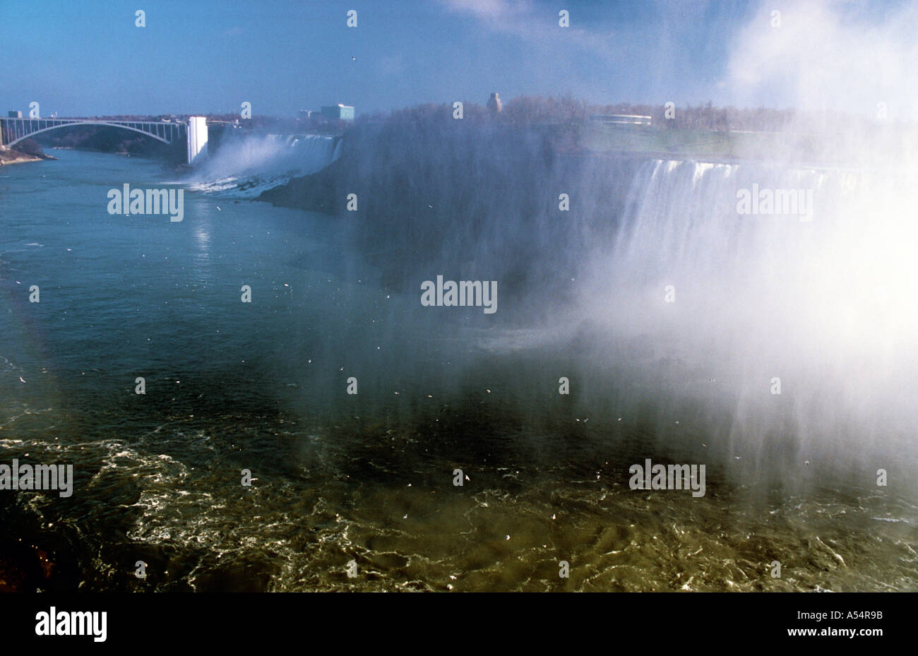 Les chutes du Niagara Buffalo New York State USA Banque D'Images