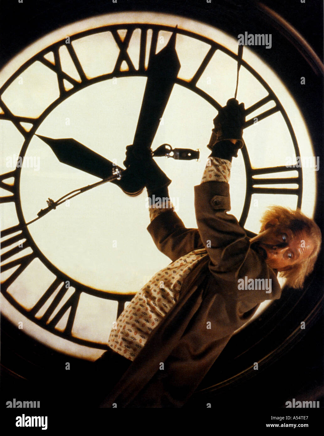 Retour VERS LE FUTUR 1985 Christopher LLoyd film Banque D'Images