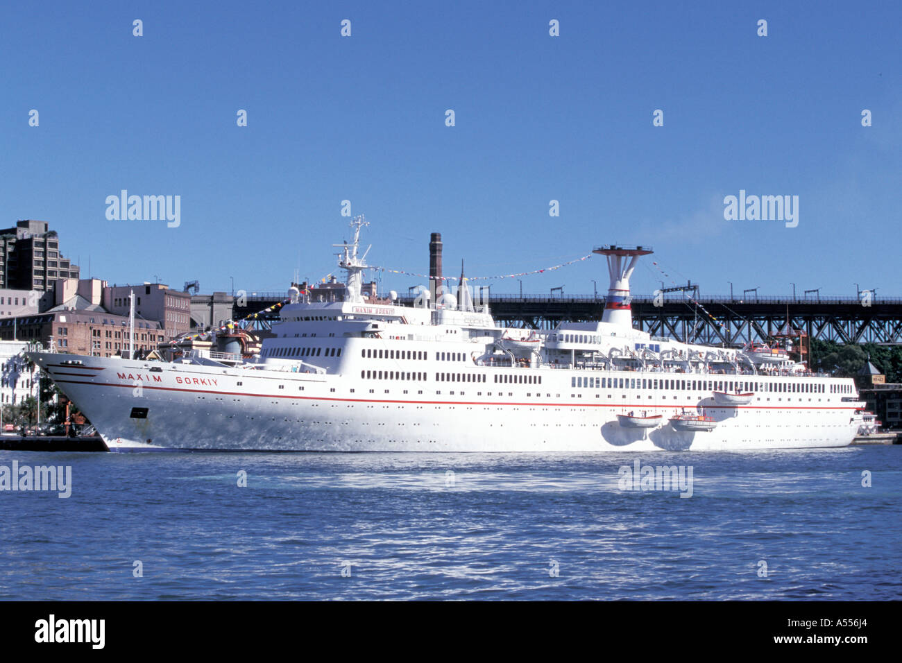 Maxime Gorki de bateau de Sydney, Australie Banque D'Images
