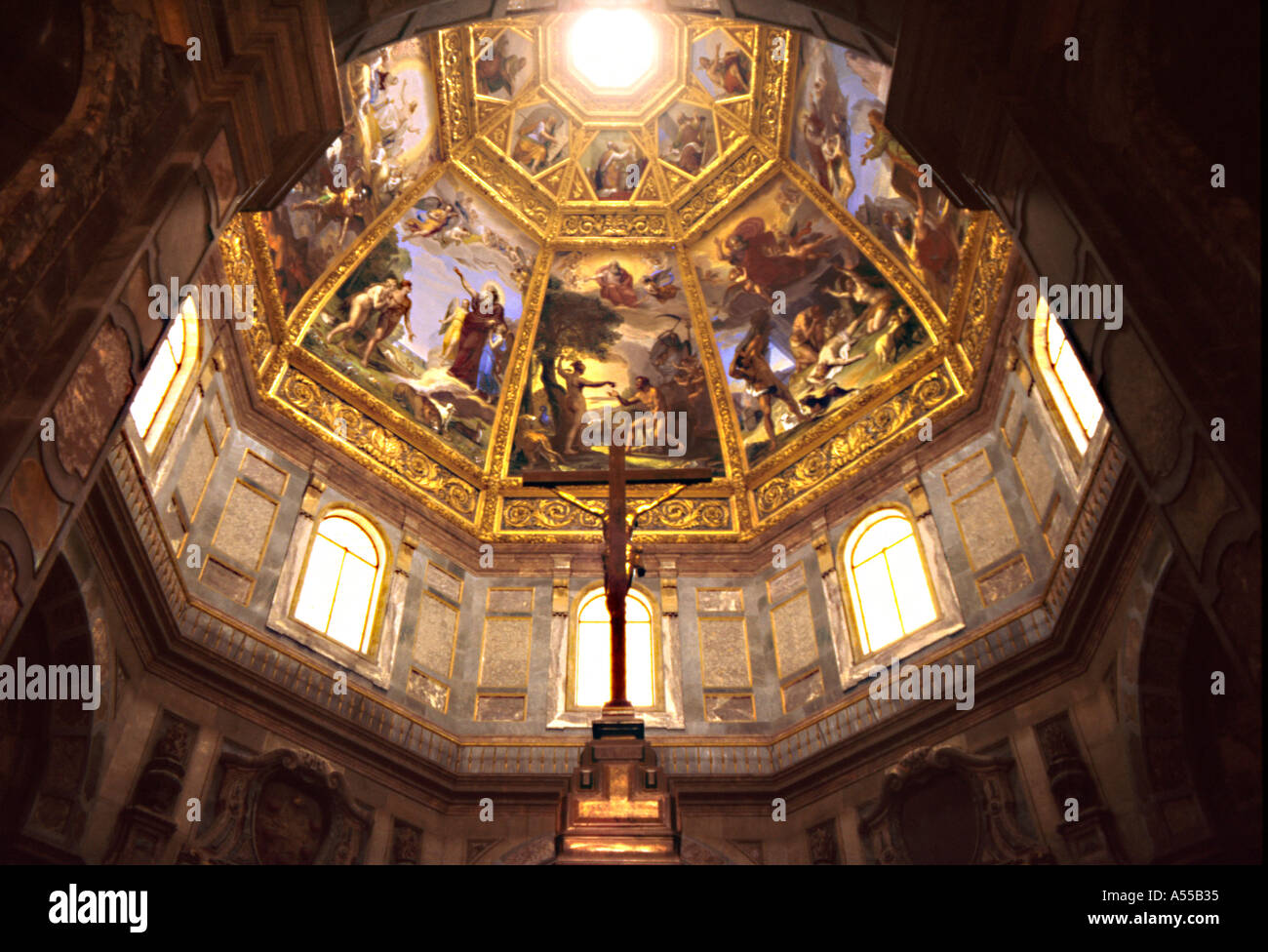 Chapelle Brunelleschi Florence Italie Banque D'Images