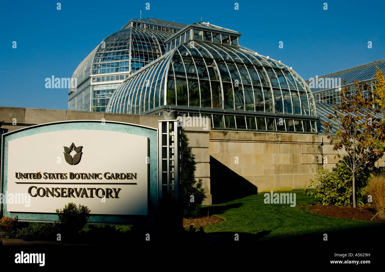 Le Jardin botanique des États-Unis à Washington DC Banque D'Images