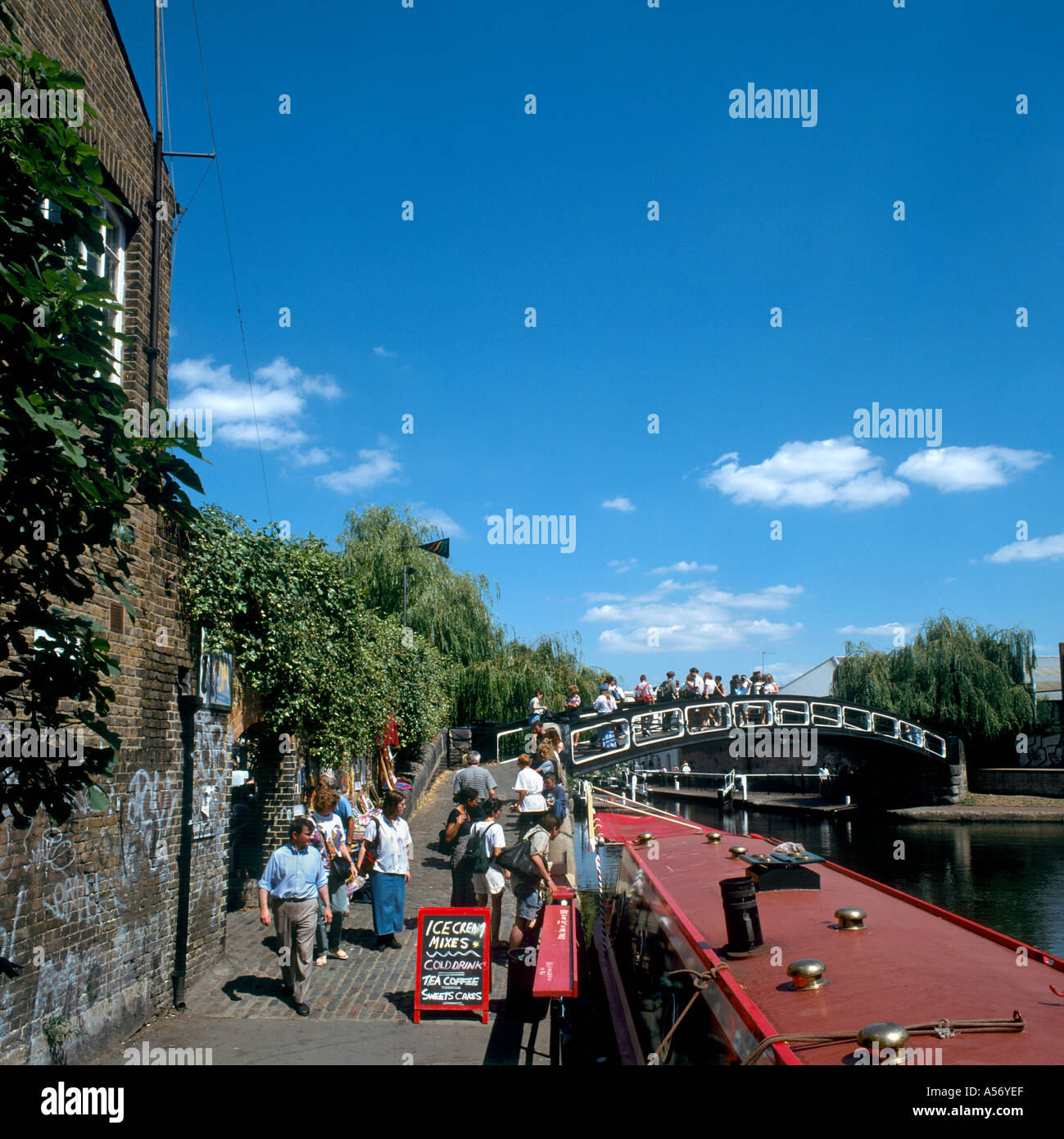 Camden Lock, Camden Town, Londres, Angleterre, Royaume-Uni Banque D'Images