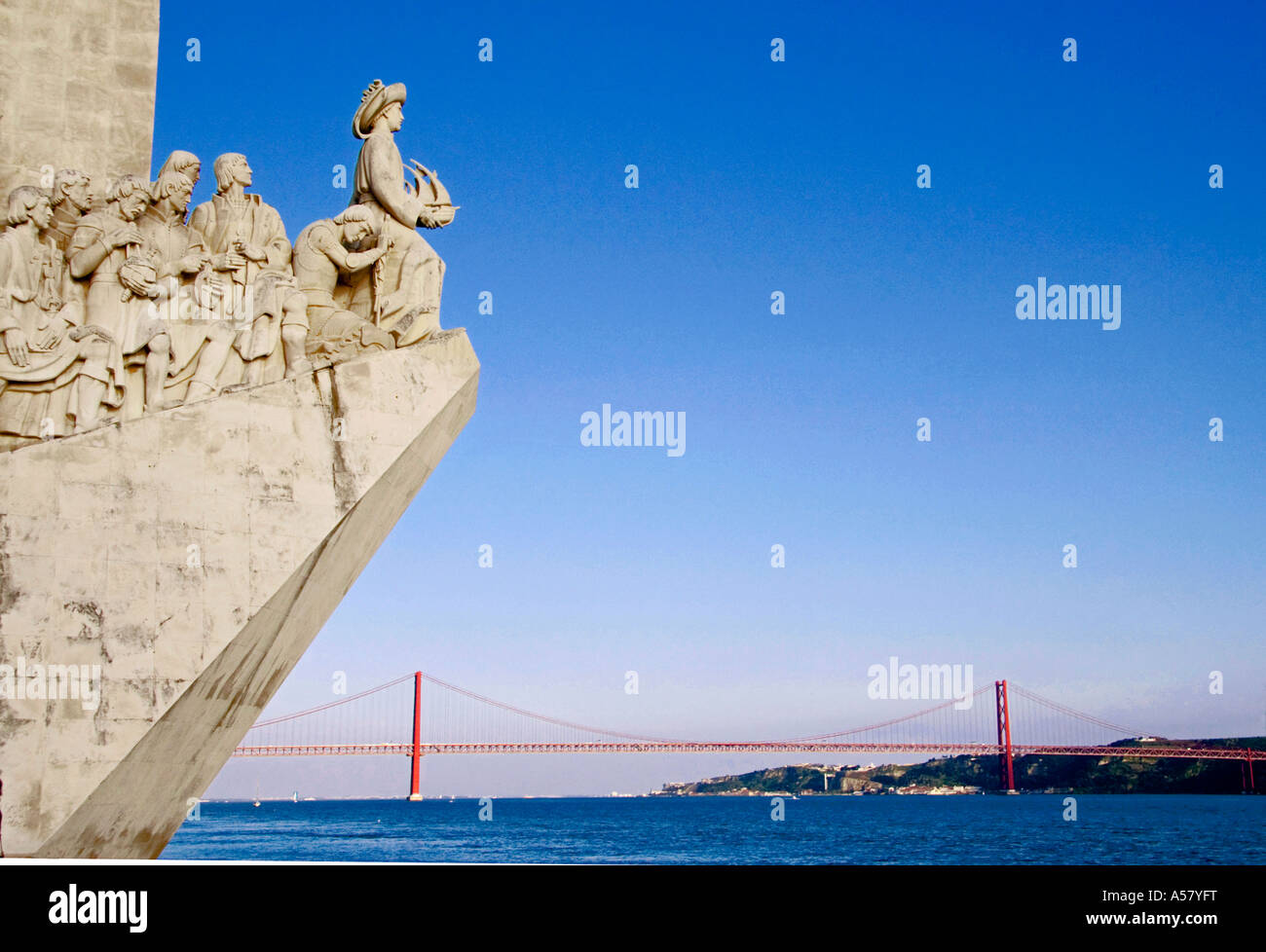 Monument des Découvertes Lisbonne Portugal Banque D'Images