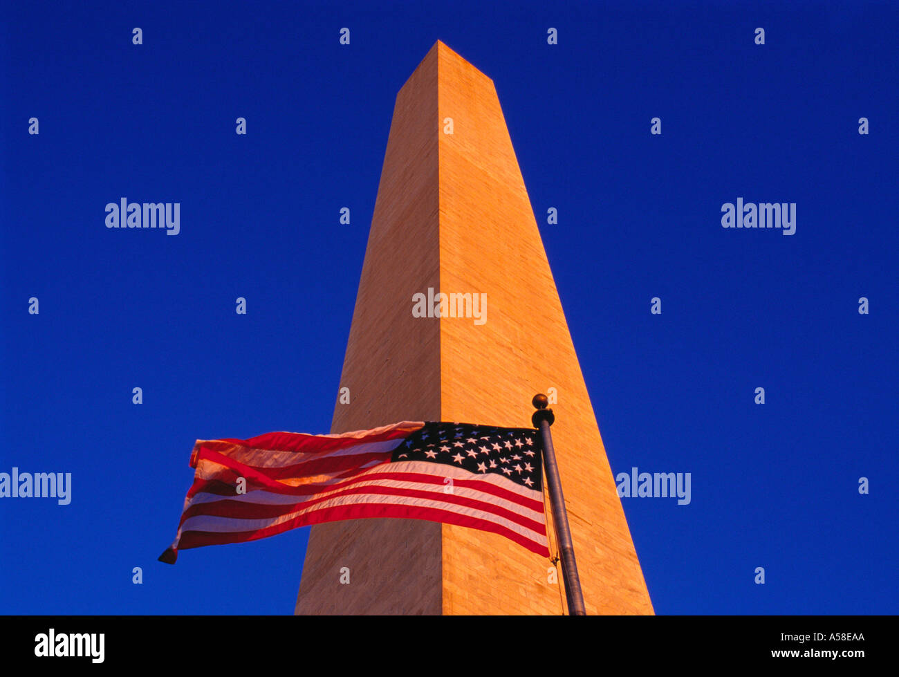 Washington Monument Banque D'Images