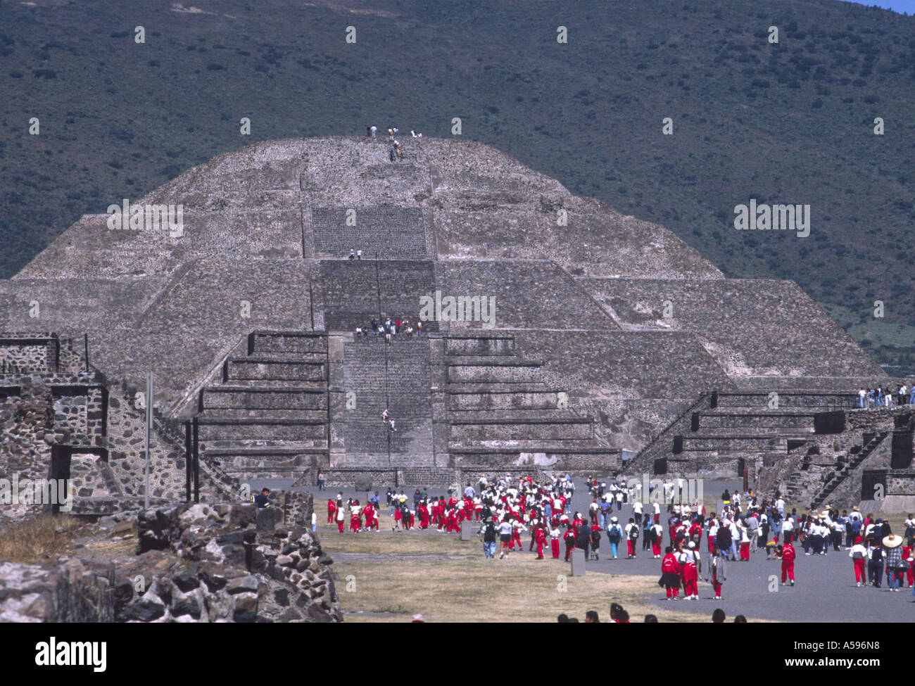 Pyramide au Mexique Banque D'Images