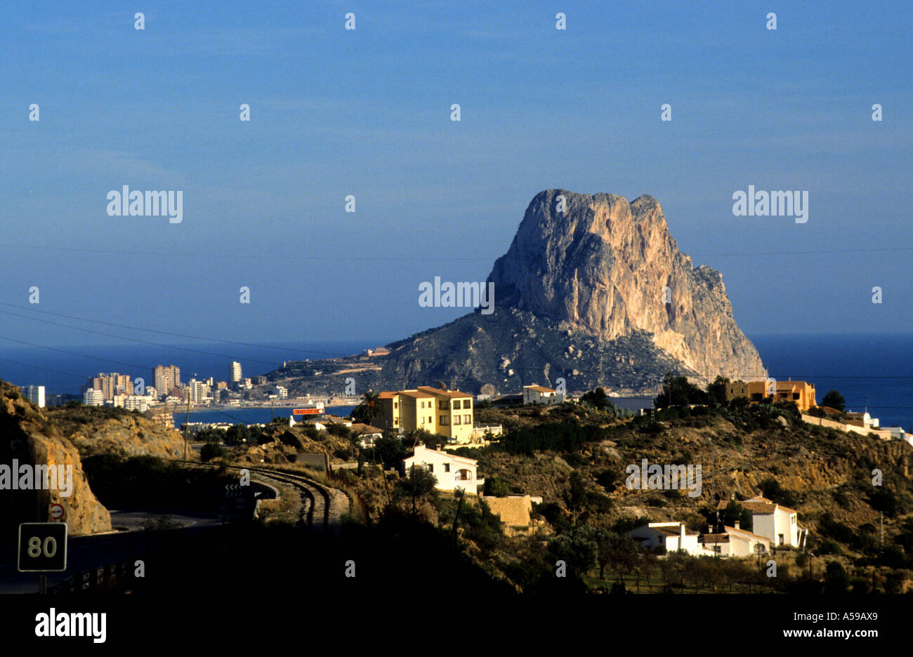 Costa del Azahar Valencia Province Espagne Espagnol Banque D'Images