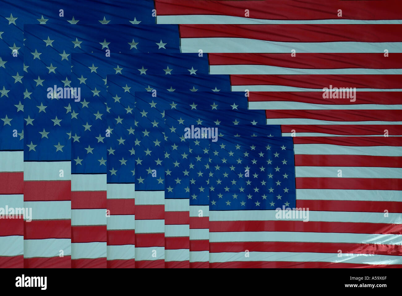 U S United State drapeau Américain Banque D'Images