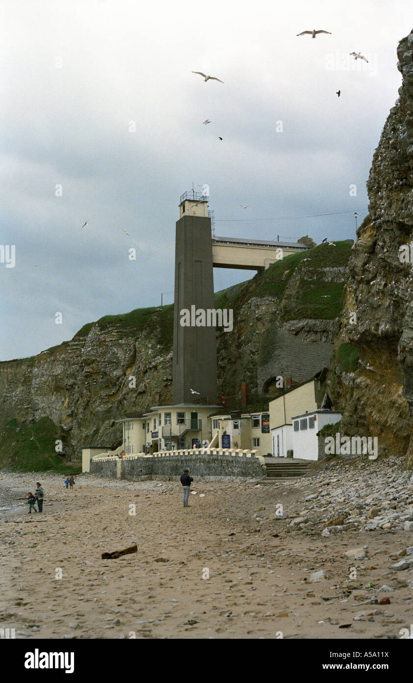 Marsden Grotto, Sunderland, Tyne and Wear, Royaume-Uni. Banque D'Images