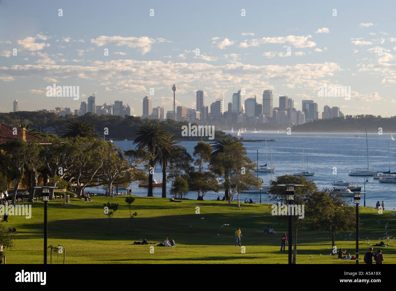 Sydney de Watsons Bay Banque D'Images