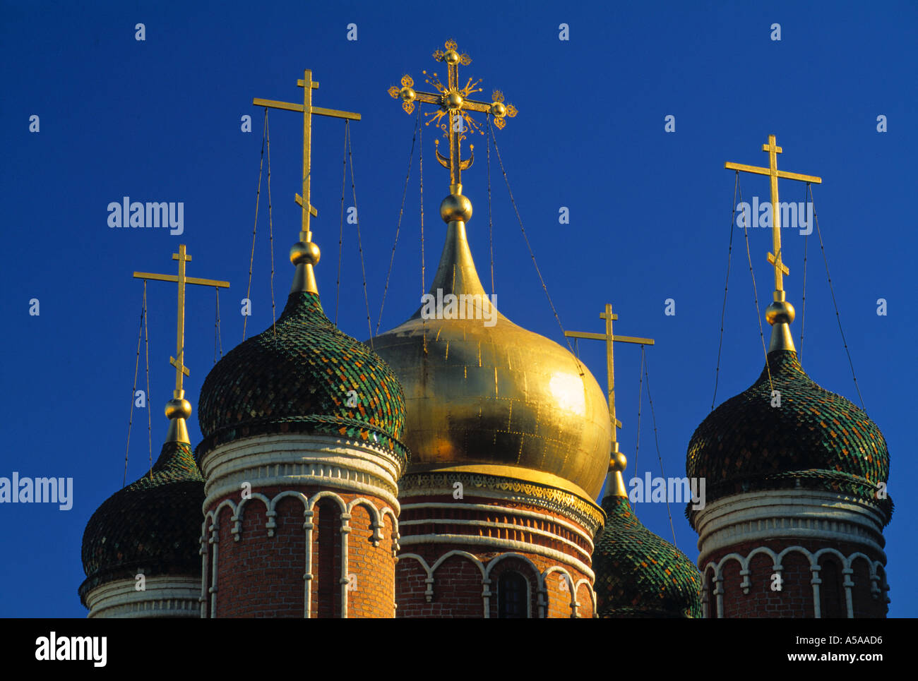 L'église Saint Georges, Moscou, Russie Banque D'Images